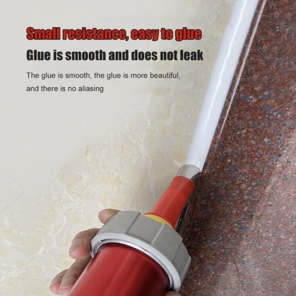 18 Pc Stainless Steel Caulk Nozzle Applicator Tool Kit New - Picture 6 of 7